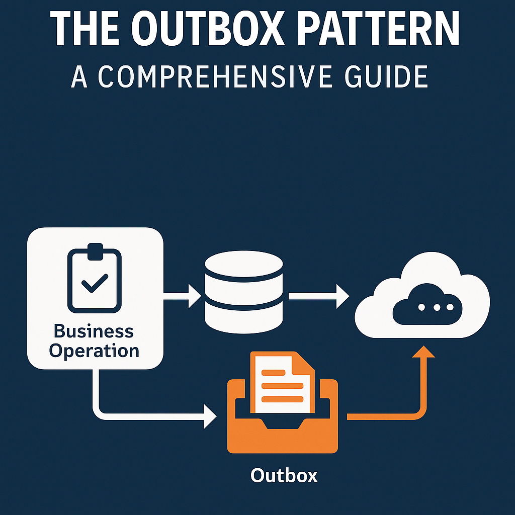 The Outbox Pattern solving the dual-write problem between a database and a message broker